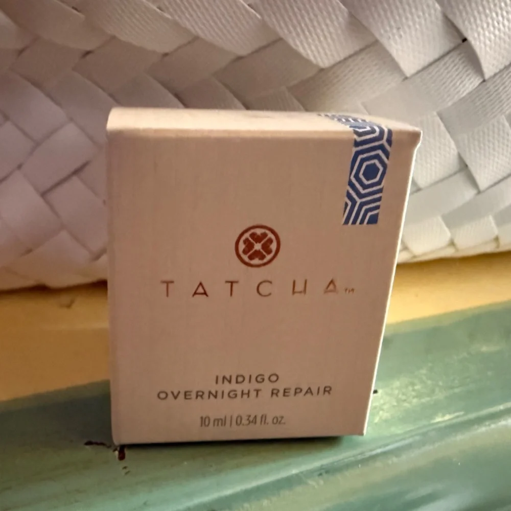 Tatcha Dewy Serum, Silk Peony Eye Cream and Indigo Overnight Repair Combo, NEW